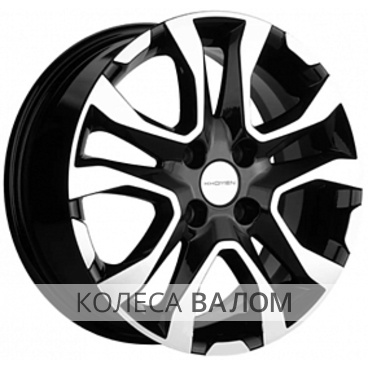 Khomen Wheels KHW1503 (Vesta) 6x15 4x100 ET50 60.1 Black-FP